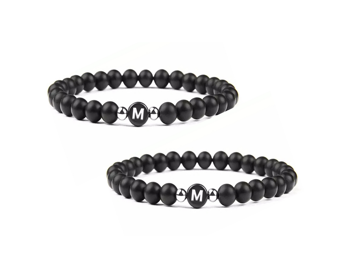 2 x Black Edition Partnerarmband